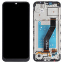 LCD Screen and Digitizer Full Assembly with Frame for Motorola Moto E6i XT2053-5 (Black)