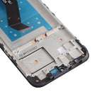LCD Screen and Digitizer Full Assembly with Frame for Motorola Moto E6i XT2053-5 (Black)