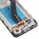 LCD Screen and Digitizer Full Assembly with Frame for Motorola Moto E6i XT2053-5 (Black)