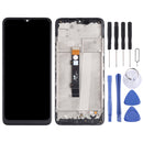 LCD Screen and Digitizer Full Assembly with Frame for Motorola Moto G50 XT2137-1 XT2137-2 (Black)
