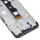 LCD Screen and Digitizer Full Assembly with Frame for Motorola Moto G20 XT2128-1 XT2128-2 (Black)