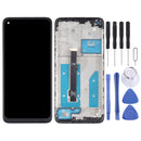 LCD Screen and Digitizer Full Assembly with Frame for Motorola Moto G8 XT2045-1 (Black)