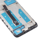 LCD Screen and Digitizer Full Assembly with Frame for Motorola Moto G8 XT2045-1 (Black)