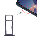 SIM Card Tray + SIM Card Tray + Micro SD Card Tray for Nokia 5.4 TA-1333 TA-1340 TA-1337 TA-1328 TA-1325 (Black)