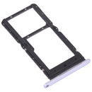 SIM Card Tray + SIM Card Tray / Micro SD Card Tray for Honor play 5T (Purple)