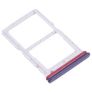 SIM Card Tray + NM Card Tray for Huawei nova 7 SE 5G Youth(Purple)