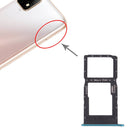 SIM Card Tray + SIM Card Tray / Micro SD Card Tray for Huawei Enjoy 20 5G (Green)