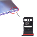 SIM Card Tray + SIM Card Tray for Honor 30 Pro+(Black)