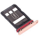 SIM Card Tray + NM Card Tray for Huawei Mate 30E Pro 5G (Gold)