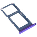SIM Card Tray + SIM Card Tray / Micro SD Card Tray for Huawei P Smart (2019)(Purple)
