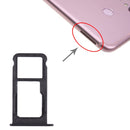 SIM Card Tray + SIM Card Tray / Micro SD Card Tray for Honor Play(Black)