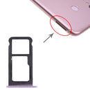 SIM Card Tray + SIM Card Tray / Micro SD Card Tray for Honor Play(Purple)