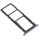 SIM Card Tray + SIM Card Tray + Micro SD Card Tray for Huawei Y6 (2018) (Black)