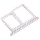 Nano SIM Card Tray + Micro SD Card Tray for LG K31 LM-K300Q, LMK300, LGL355DL (Silver)