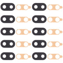 10 PCS Back Camera Lens for LG K40 / LG K12 / LG K12 Plus / LG X4 (2019) LMX420, LMX420EMW, LM-X420