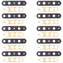 10 PCS Back Camera Lens for LG K61 LMQ630EAW, LM-Q630EAW, LM-Q630