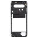 Middle Frame Bezel Plate for LG K61 LMQ630EAW, LM-Q630EAW, LM-Q630 (Black)