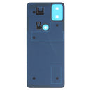 Glass Battery Back Cover for Alcatel 3X 2020 5061 5061K 5061U(Black)
