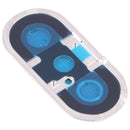 Back Camera Lens Frame for Xiaomi Redmi K40 Gaming M2012K10C, M2104K10AC (Silver)