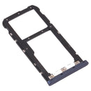 SIM Card Tray + SIM Card Tray / Micro SD Card Tray for ZTE Blade V9 Vita (Blue)