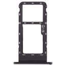 SIM Card Tray + Micro SD Card Tray for ZTE Blade V2020 Smart (Black)