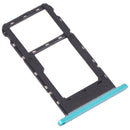 SIM Card Tray + Micro SD Card Tray for ZTE Blade V2020 Smart (Frosted green)