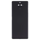 Battery Back Cover with Middle Frame & Camera Lens Cover for Sony Xperia 8(Black)
