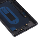 Battery Back Cover with Middle Frame & Camera Lens Cover for Sony Xperia 8(Black)