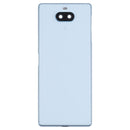 Battery Back Cover with Middle Frame & Camera Lens Cover for Sony Xperia 8(Silver)
