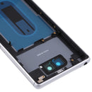 Battery Back Cover with Middle Frame & Camera Lens Cover for Sony Xperia 8(Silver)