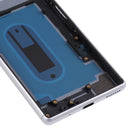 Battery Back Cover with Middle Frame & Camera Lens Cover for Sony Xperia 8(Silver)