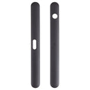 1 Pair Side Part Sidebar For Sony Xperia XZ1 (Black)