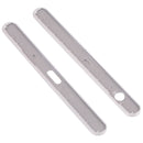 1 Pair Side Part Sidebar For Sony Xperia XZ1 (Silver)