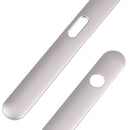 1 Pair Side Part Sidebar For Sony Xperia XZ1 (Silver)