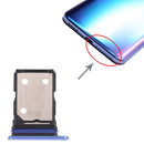 SIM Card Tray + SIM Card Tray for OPPO Realme X7 RMX2176 (Blue)
