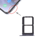 SIM Card Tray + SIM Card Tray for vivo iQOO 5 5G (Black)