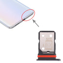 SIM Card Tray + SIM Card Tray for vivo iQOO Z5 (Black)