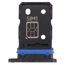 SIM Card Tray + SIM Card Tray for vivo X70 V2133A V2104 (Black)
