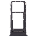 SIM Card Tray + SIM Card Tray / Micro SD Card Tray for vivo Y76s V2156A(Black)