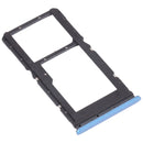 SIM Card Tray + SIM Card Tray / Micro SD Card Tray for Xiaomi Redmi Note 11 (China) 21091116AC / Poco M4 Pro 5G 21091116AG, MZB0BGVIN(Blue)