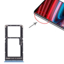 SIM Card Tray + SIM Card Tray / Micro SD Card Tray for Xiaomi Redmi Note 11 (China) 21091116AC / Poco M4 Pro 5G 21091116AG, MZB0BGVIN(Blue)