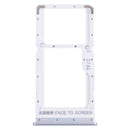 SIM Card Tray + SIM Card Tray / Micro SD Card Tray for Xiaomi Redmi Note 11 (China) 21091116AC / Poco M4 Pro 5G 21091116AG, MZB0BGVIN(Silver)