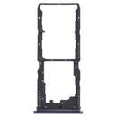 SIM Card Tray + SIM Card Tray + Micro SD Card Tray for vivo Y12S 2021 / Y12a V2069(Black)