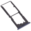 SIM Card Tray + SIM Card Tray + Micro SD Card Tray for vivo Y12S 2021 / Y12a V2069(Black)