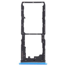 SIM Card Tray + SIM Card Tray + Micro SD Card Tray for vivo Y12S 2021 / Y12a V2069(Blue)