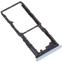 SIM Card Tray + SIM Card Tray + Micro SD Card Tray for vivo Y20a / Y20 2021(White)