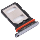 SIM Card Tray + SIM Card Tray / Micro SD Card Tray for vivo V21 / V21 5G V2066 V2108 V2050 (Black)