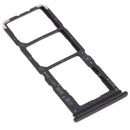 SIM Card Tray + SIM Card Tray + Micro SD Card Tray for vivo Y11s V2028 (Black)