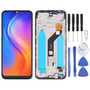 Original LCD Screen and Digitizer Full Assembly with Frame for Tecno Spark Go 2020 / Spark 6 Go KE5J