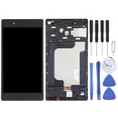 LCD Screen and Digitizer Full Assembly with Frame for Lenovo Tab 7 Essential TB-7304F TB-7304i (Black)
